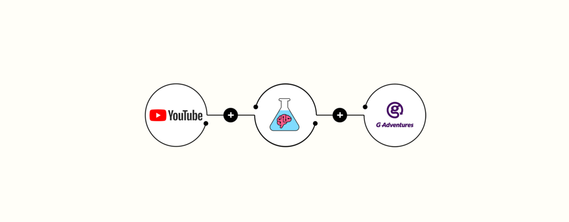 Brainlabs achieves 15% conversion lift for G Adventures with YouTube channel mix expansion